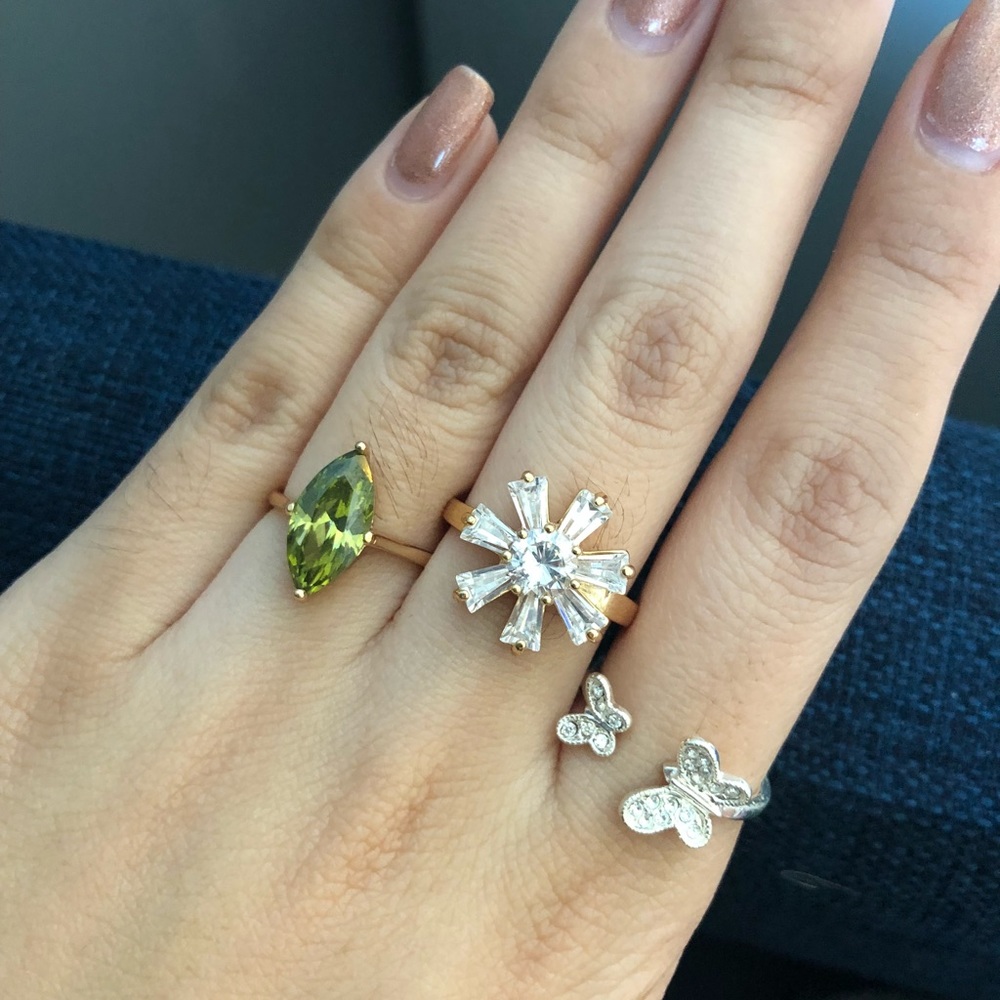 three rings
